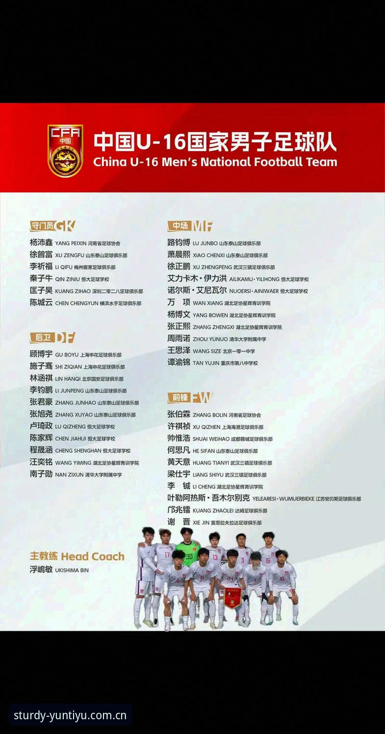 U17世界杯抽签揭晓，云体育APP中文版带你深度评测中国足球新希望
